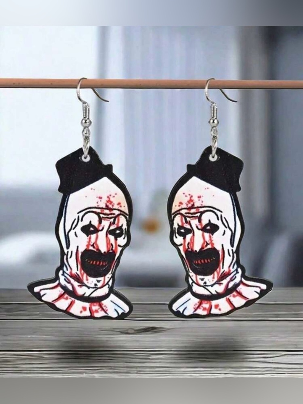 🖤 NEW 🖤 Art The Clown Dangle Earrings 🖤